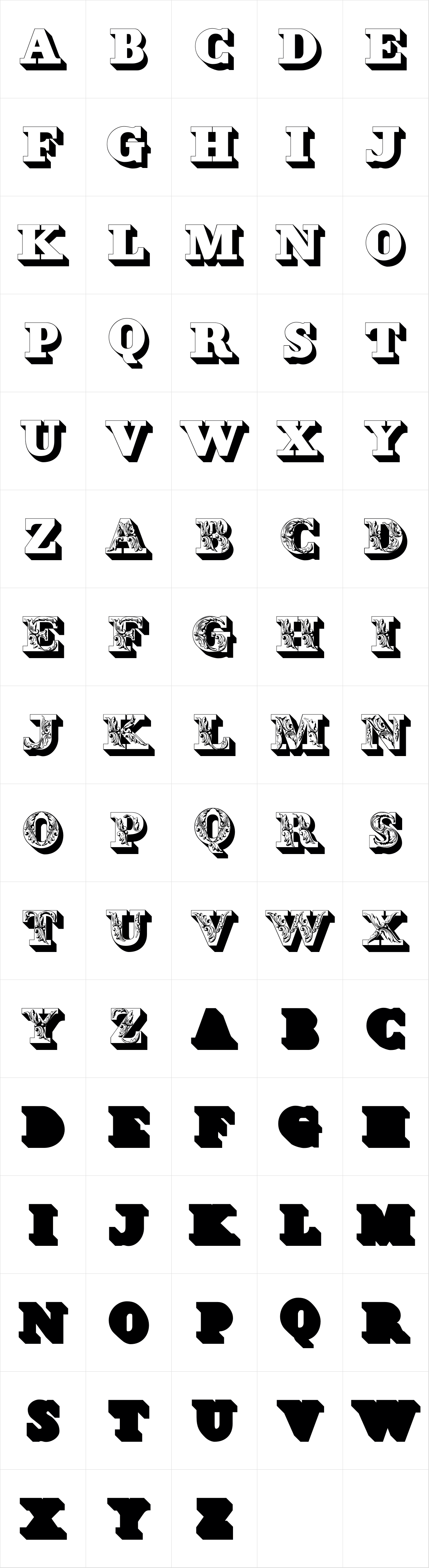 Fleurons Initials Fleurons Initials