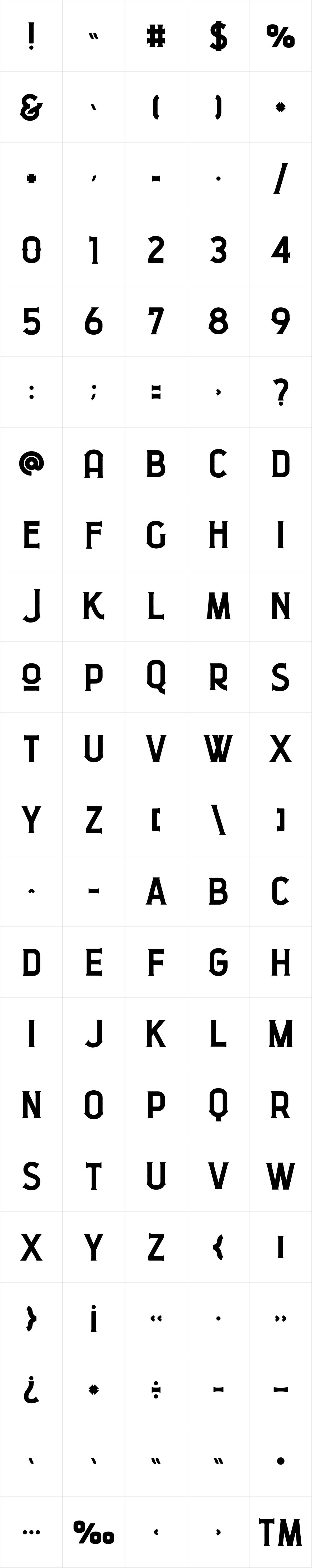 Xander Serif Rough Xander Serif Rough