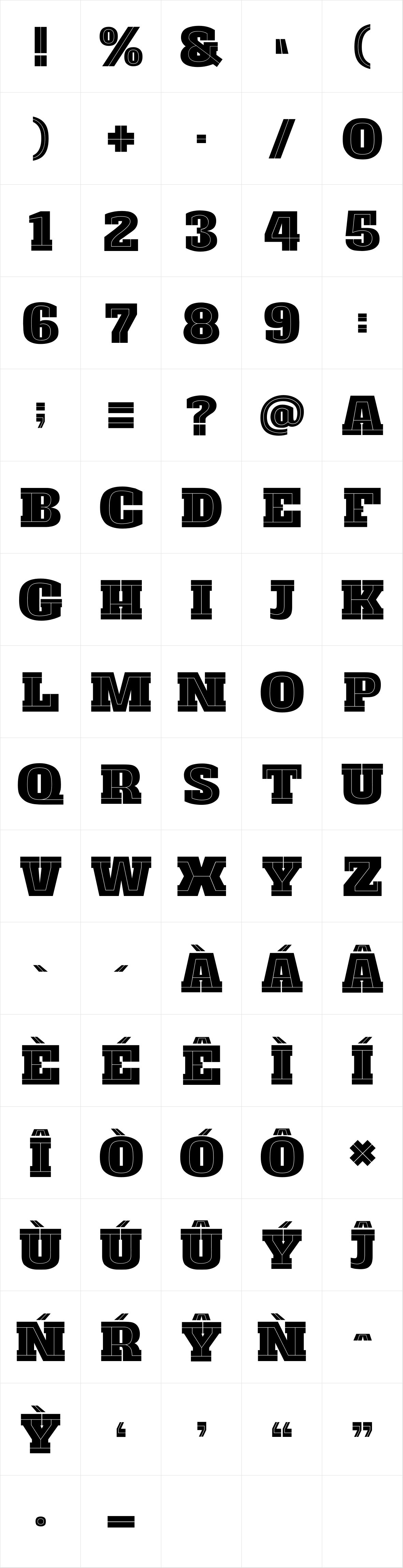 Humble Bold Inline Humble Bold Inline