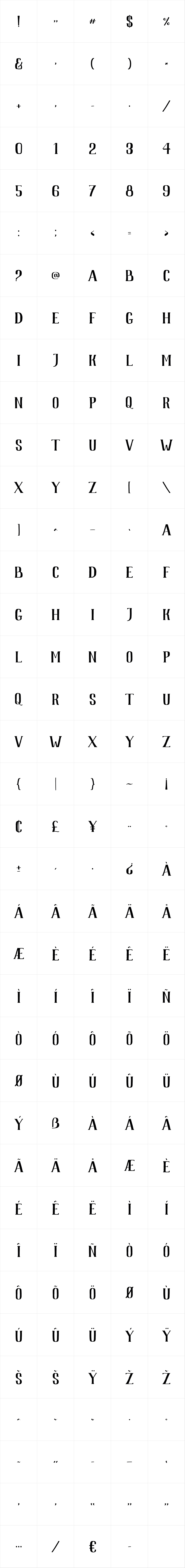 Mightype Serif Mightype Serif