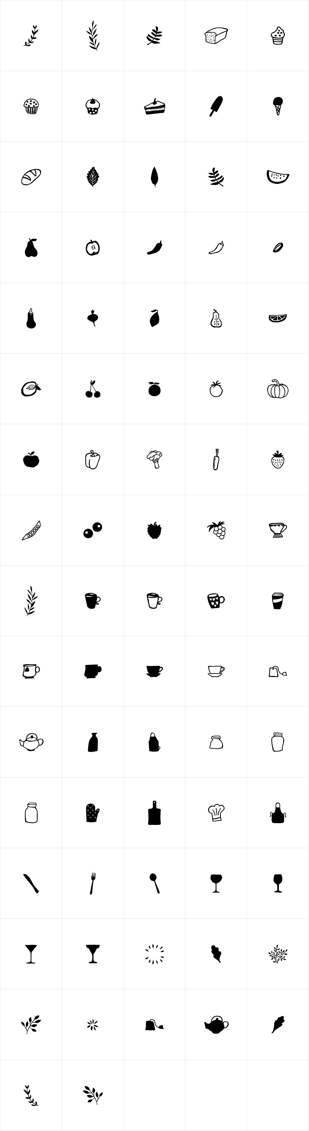 Catrina Dingbats Catrina Dingbats