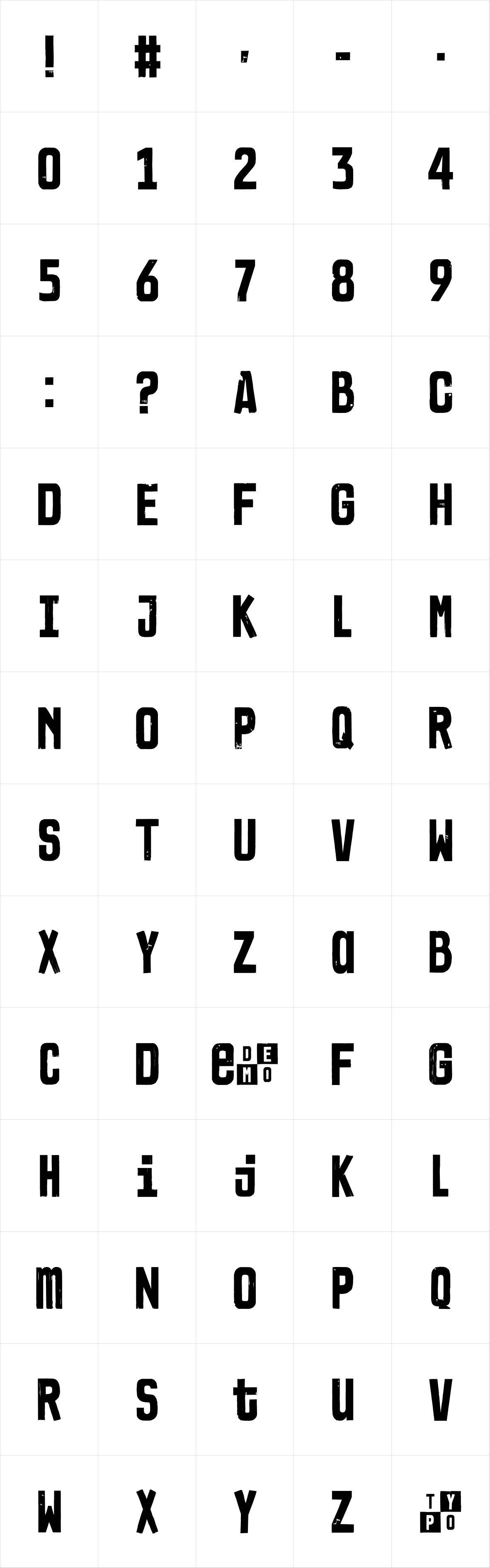 Brush Poster Grotesk Regular DEMO Brush Poster Grotesk Regular DEMO