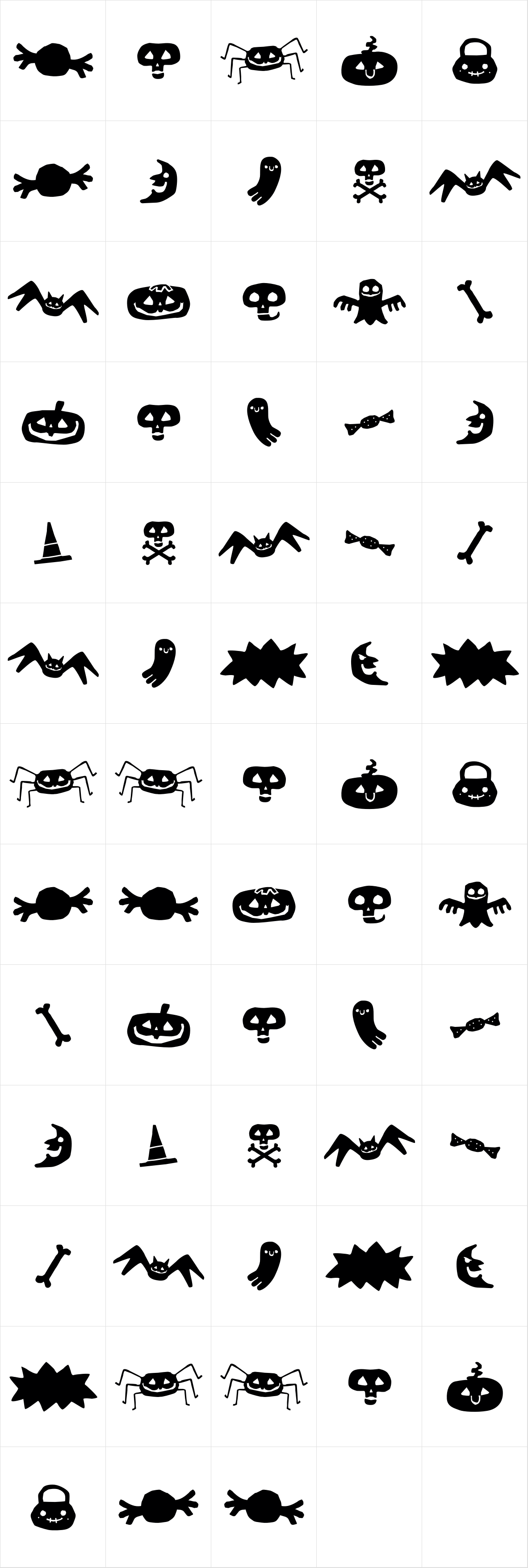 Hatter Display Dingbats Hatter Display Dingbats