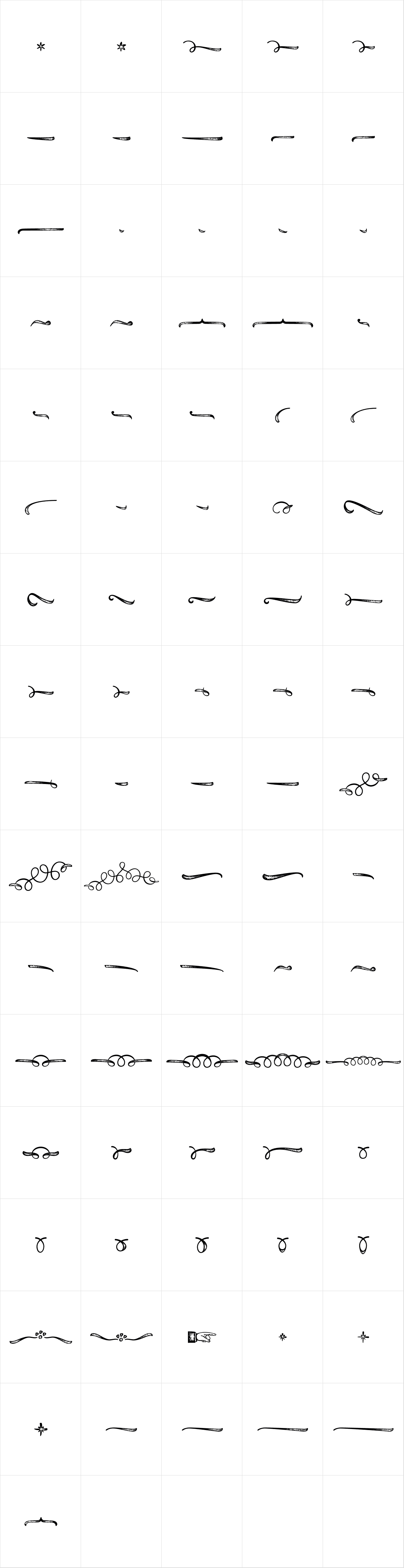 Black Script Printed Extras Black Script Printed Extras