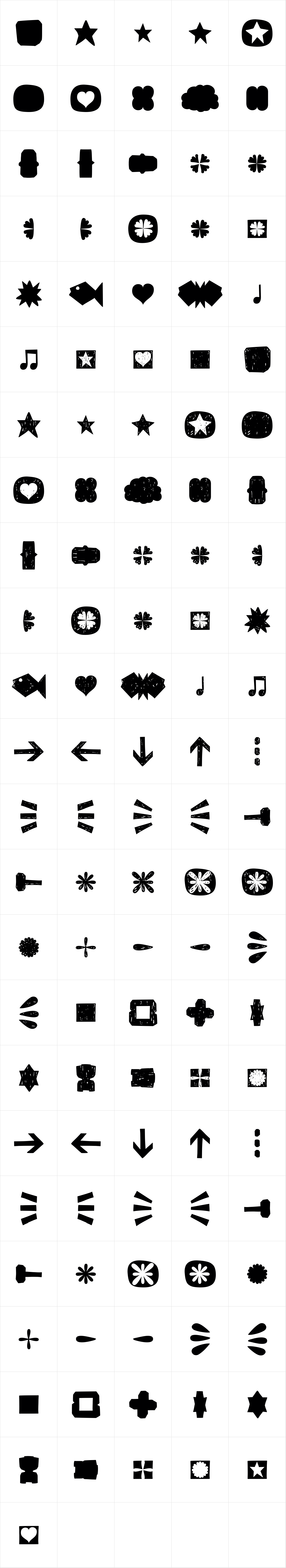Manihot Dingbats Manihot Dingbats