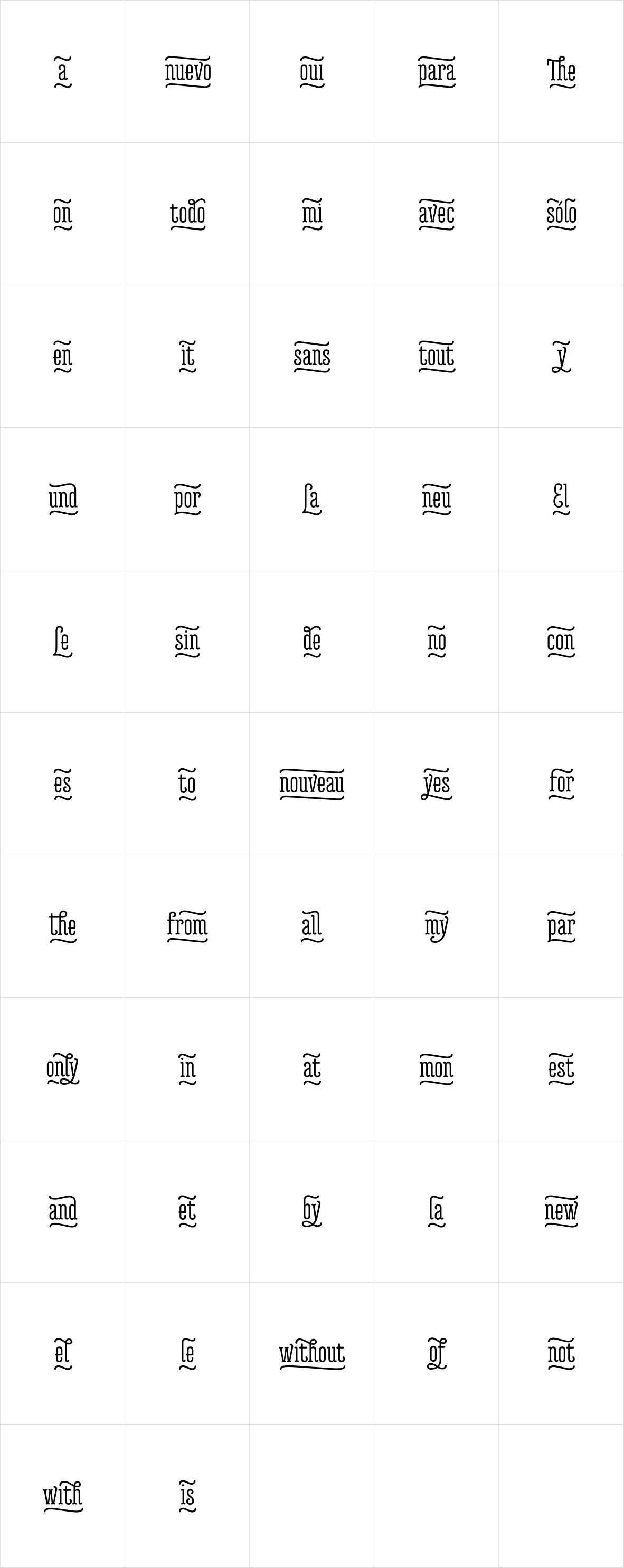 Forjada Catchwords Forjada Catchwords