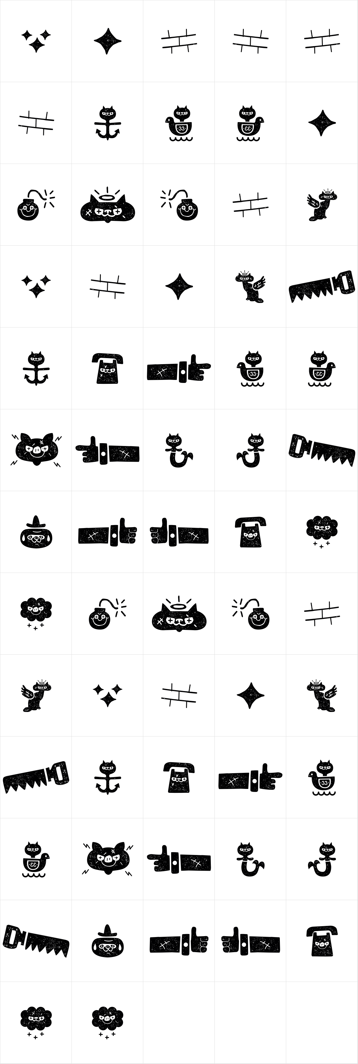 Alquitran Pro Dingbat Character Dirt Two Alquitran Pro Dingbat Character Dirt Two
