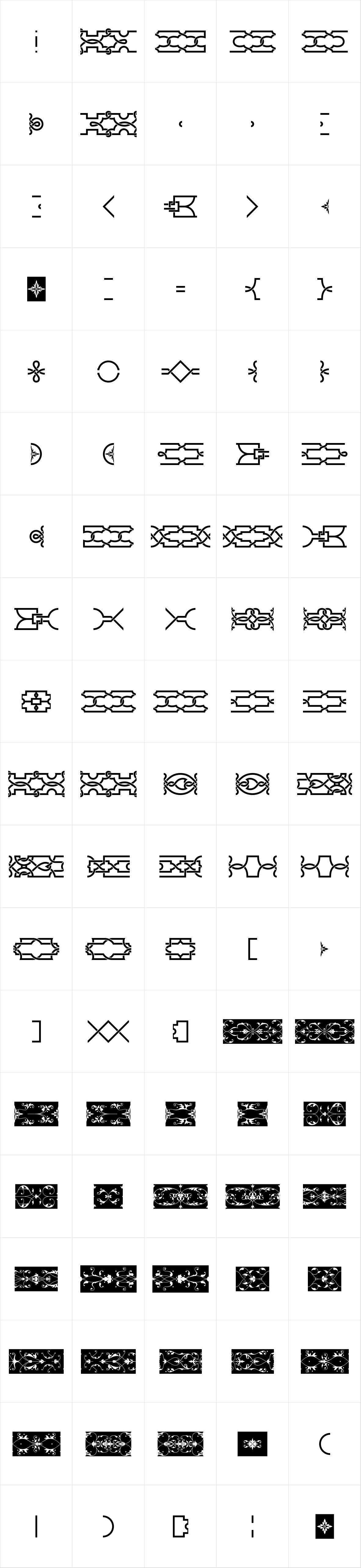 Strapwork Italic Strapwork Italic