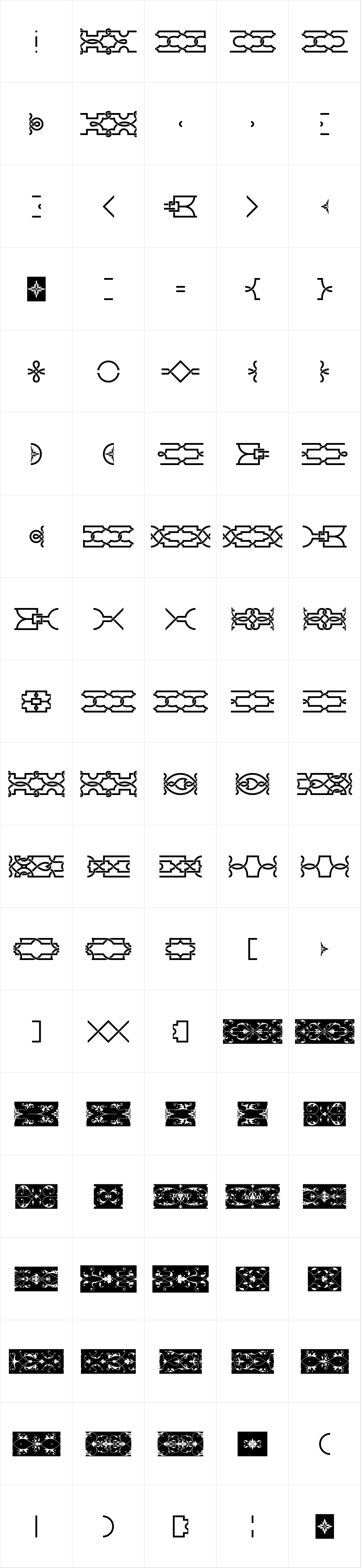 Strapwork Italic Strapwork Italic