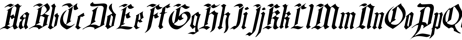 Blackminster Italic