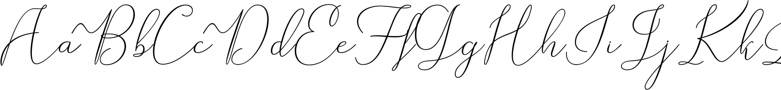 Rishella Signature Font