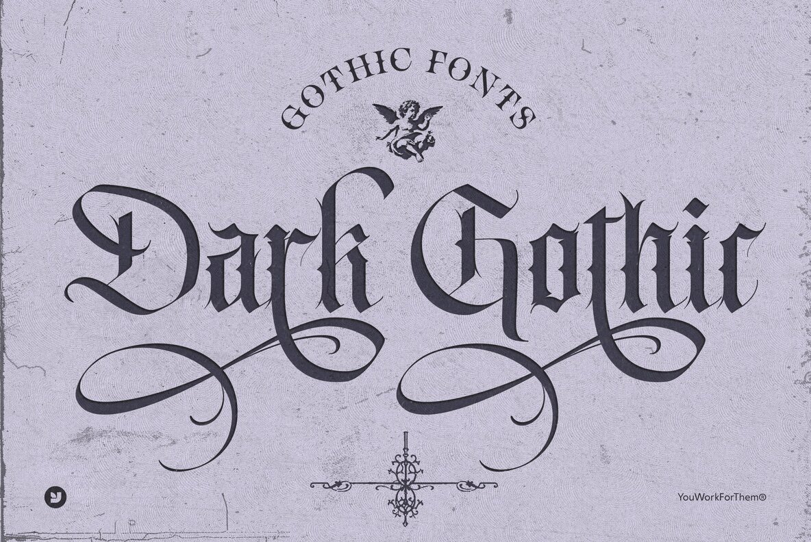 Dark Gothic Fonts Collection
