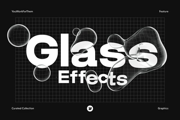 Glass Effects For Adobe Photoshop Collection