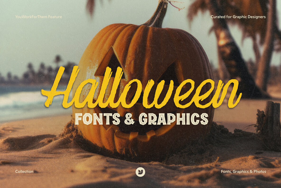 Fonts   Graphics Perfect For Spooky Design Projects  Collection