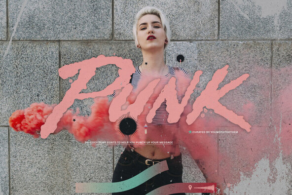 Over 30 Edgy Punk Fonts for a Strong Message