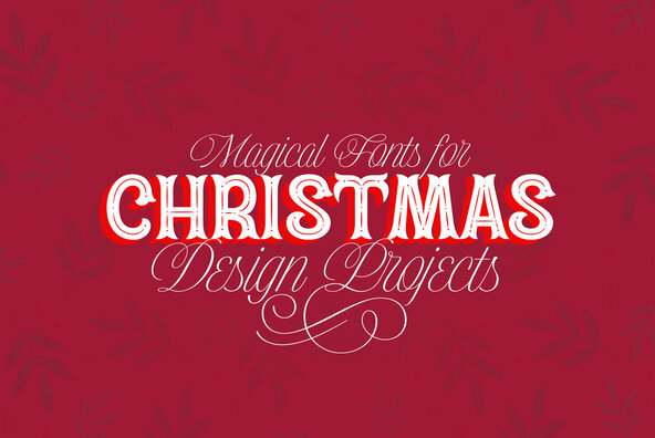 Magical Fonts for Christmas Design Projects