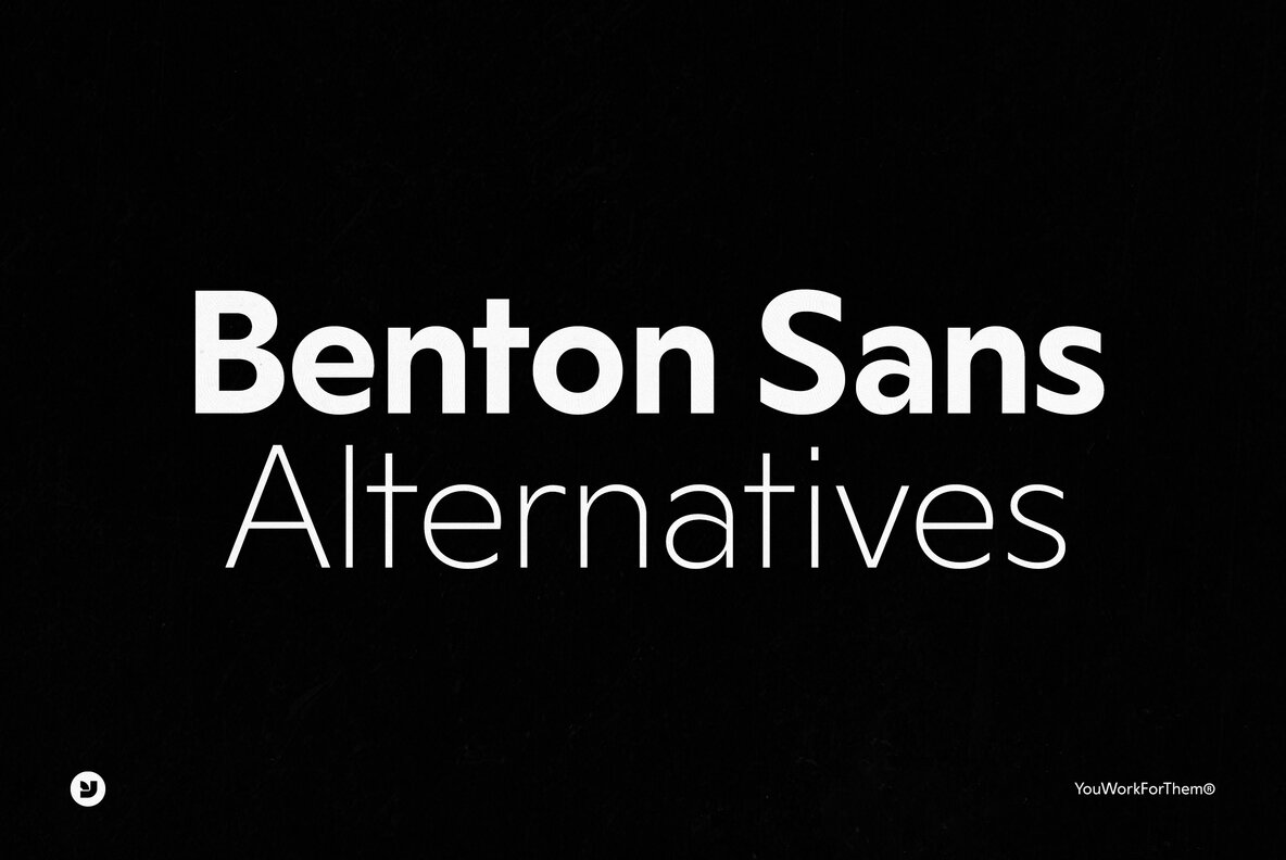 Benton Sans Font Alternatives Collection