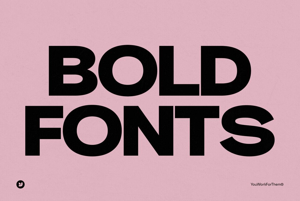 The Best Bold Fonts For Graphic Designers Collection