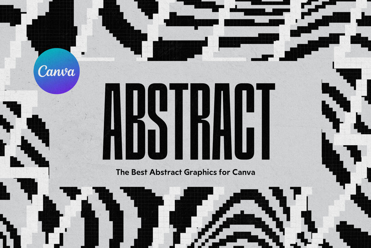 The Best Abstract Graphics For Canva Collection