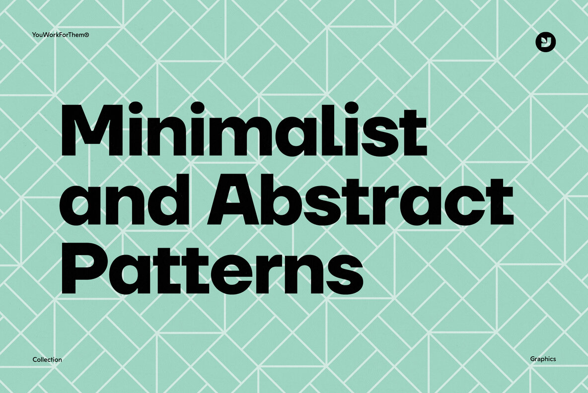 Minimalist And Abstract Patterns For Graphic Design Collection