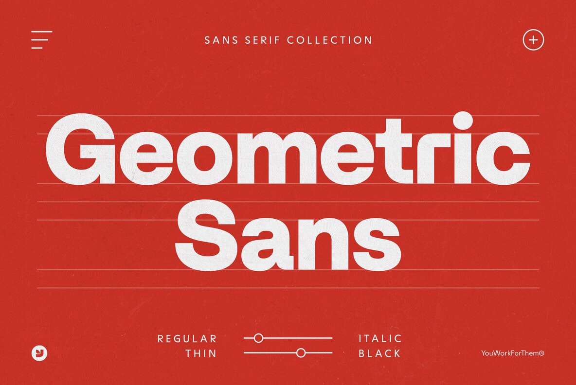 Geometric Sans-serif Fonts