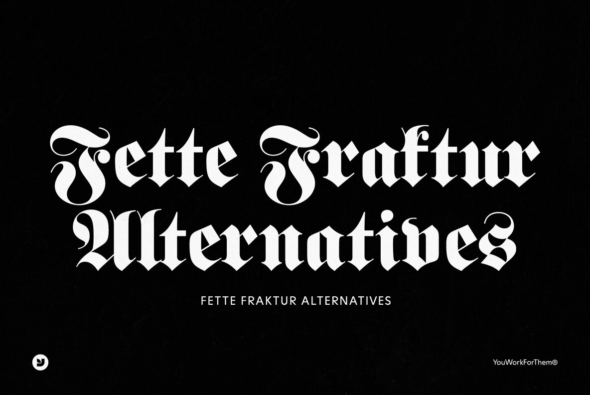 Fette Fraktur Font Alternatives Collection
