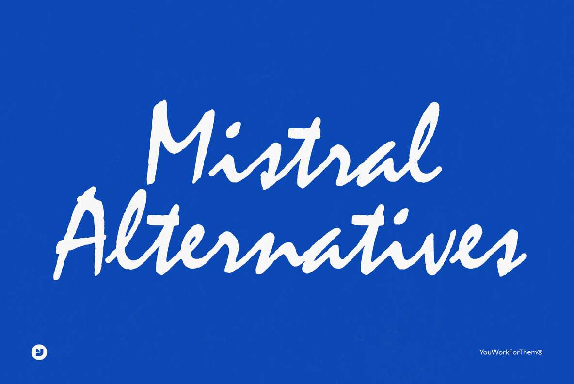 Mistral Font Alternatives Collection