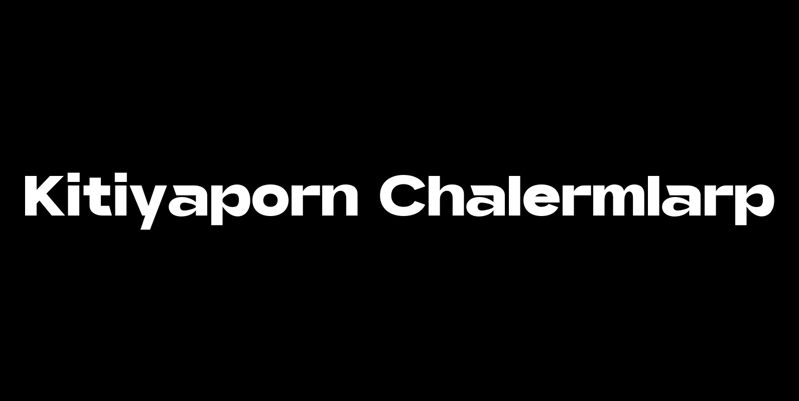 Kitiyaporn Chalermlarp