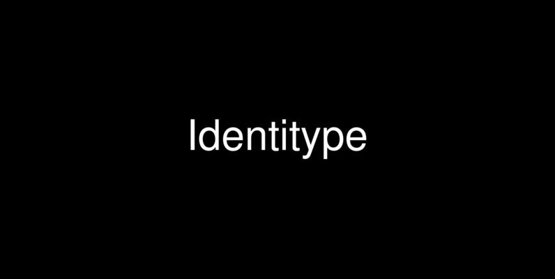 Identitype