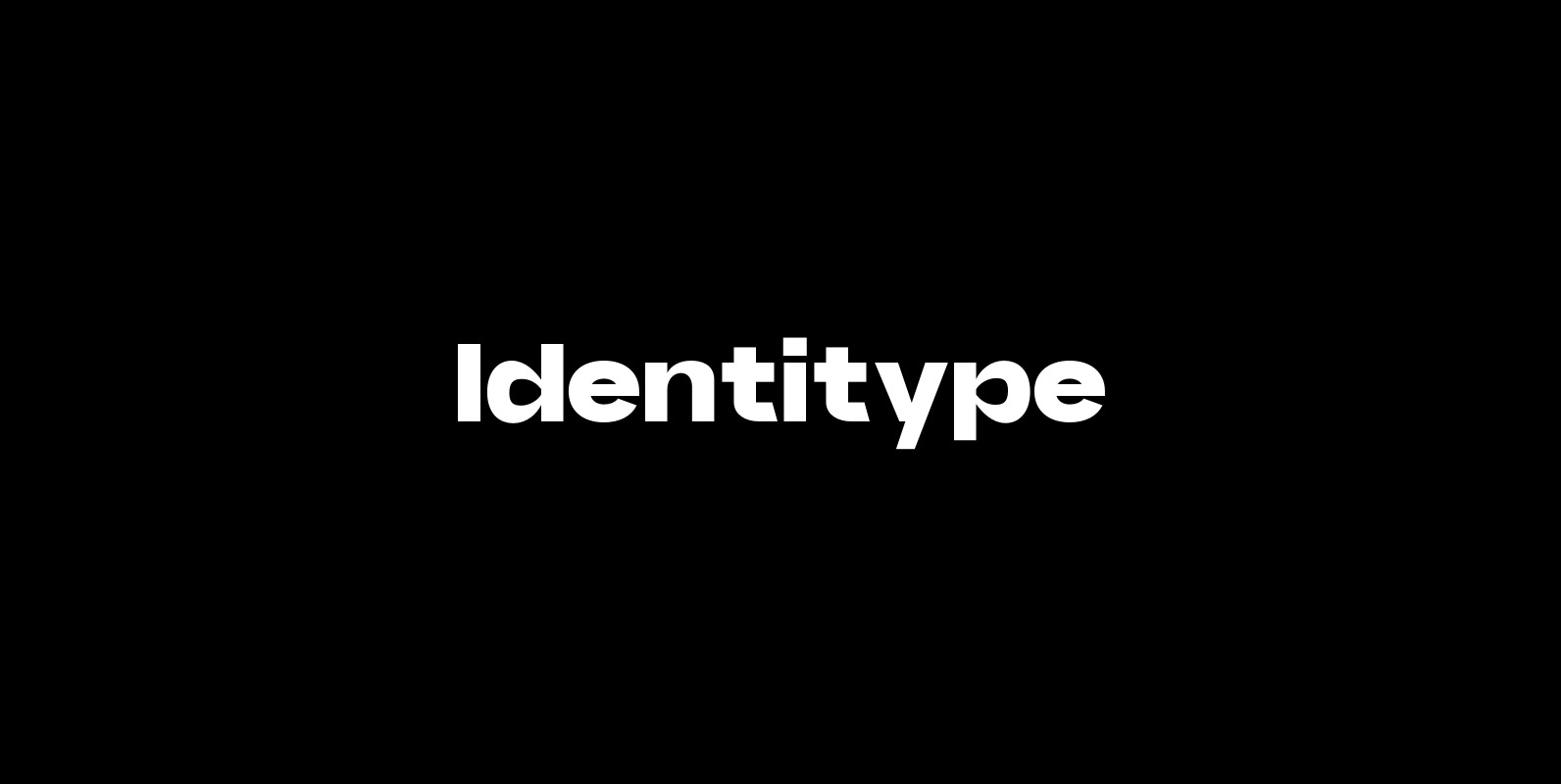 Identitype