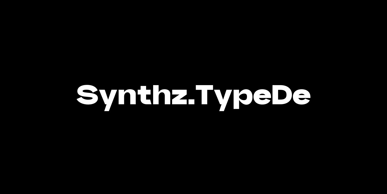Synthz TypeDe