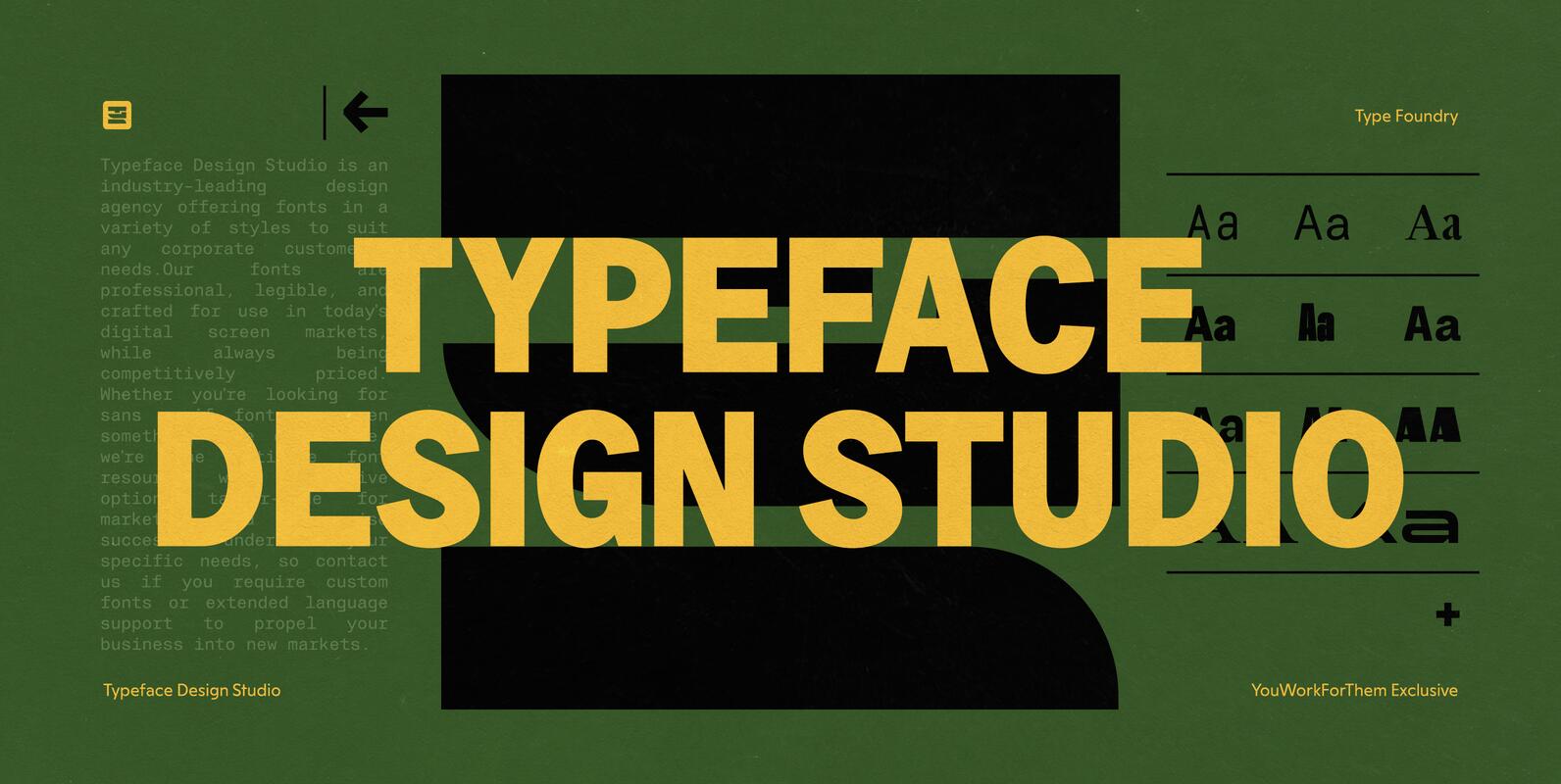 Typeface Design Studio