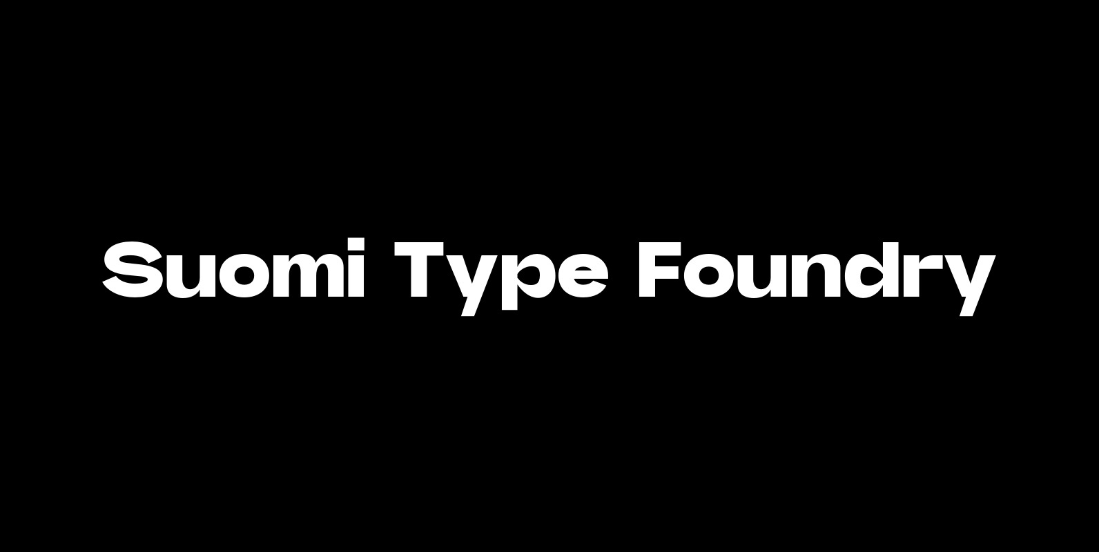 Suomi Type Foundry