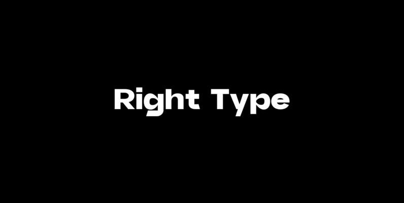 Right Type