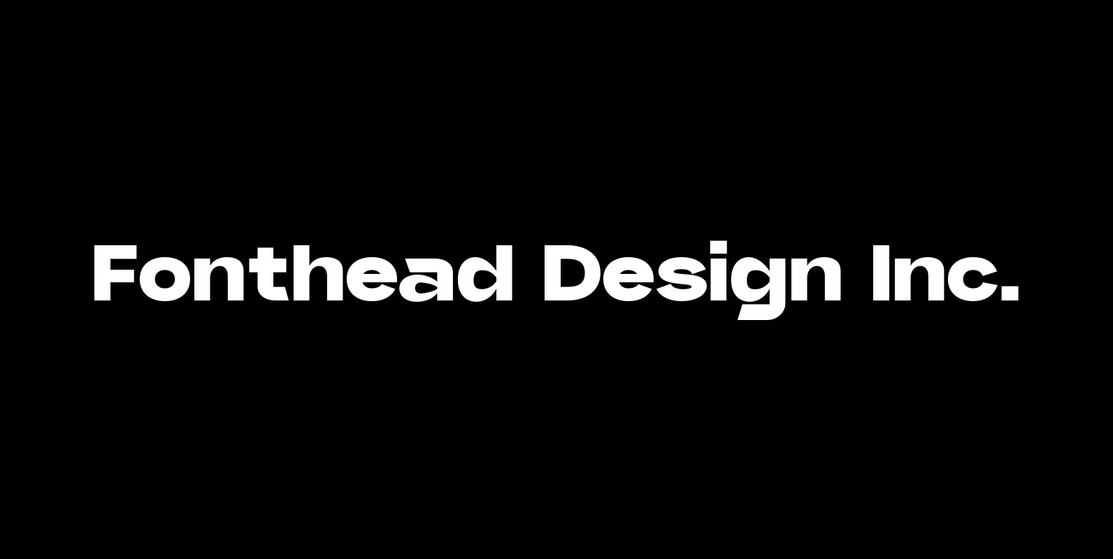 Fonthead Design Inc