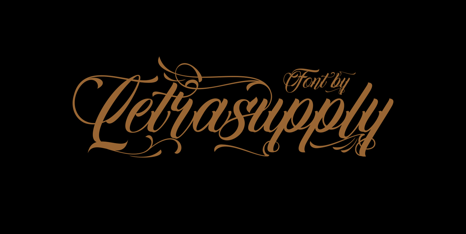 Letrassupply TypeFoundry