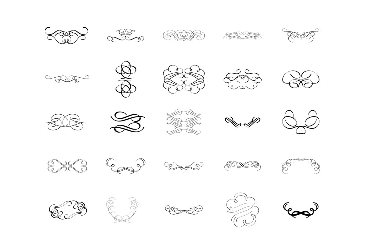Flourishes 02 Flourishes 02