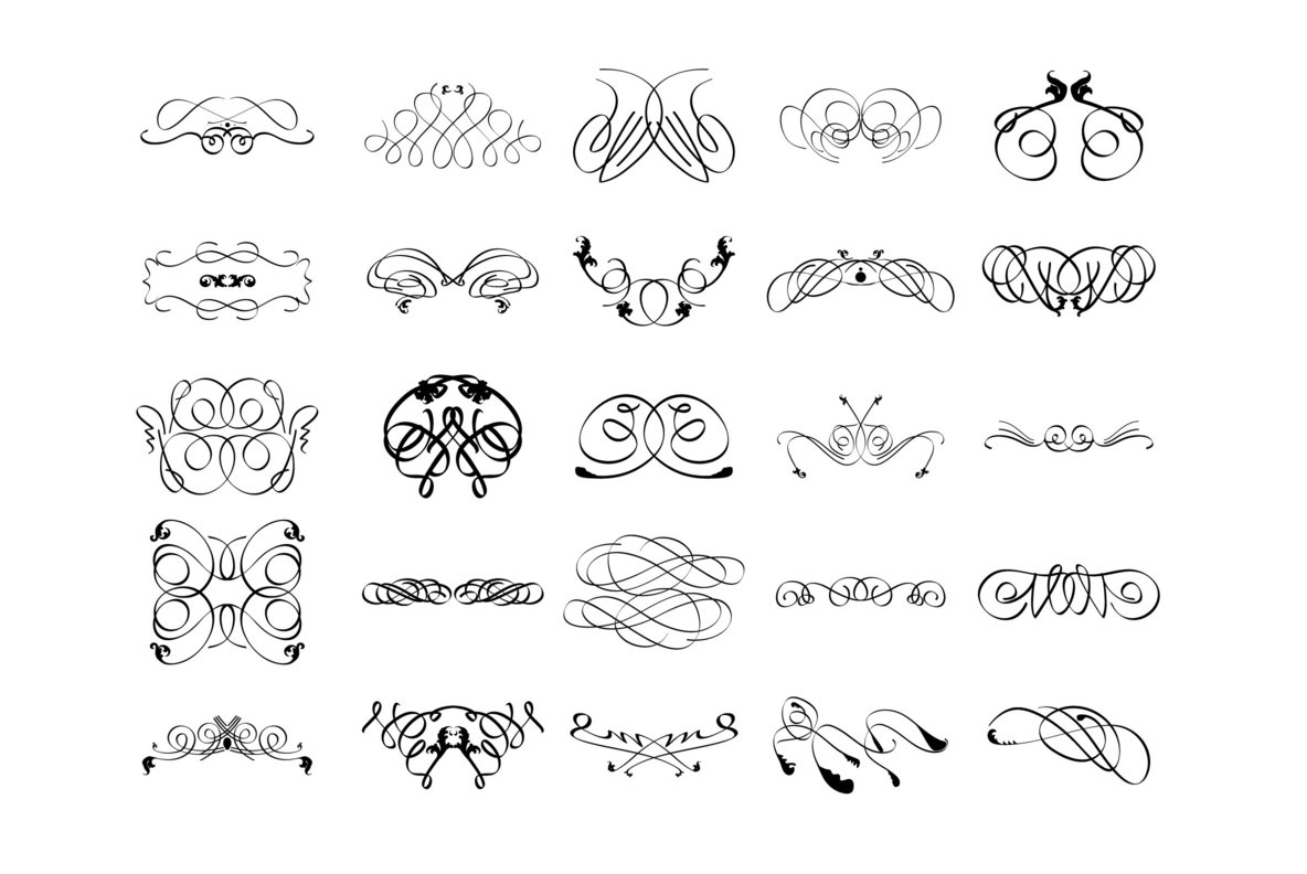 Flourishes 05 Flourishes 05