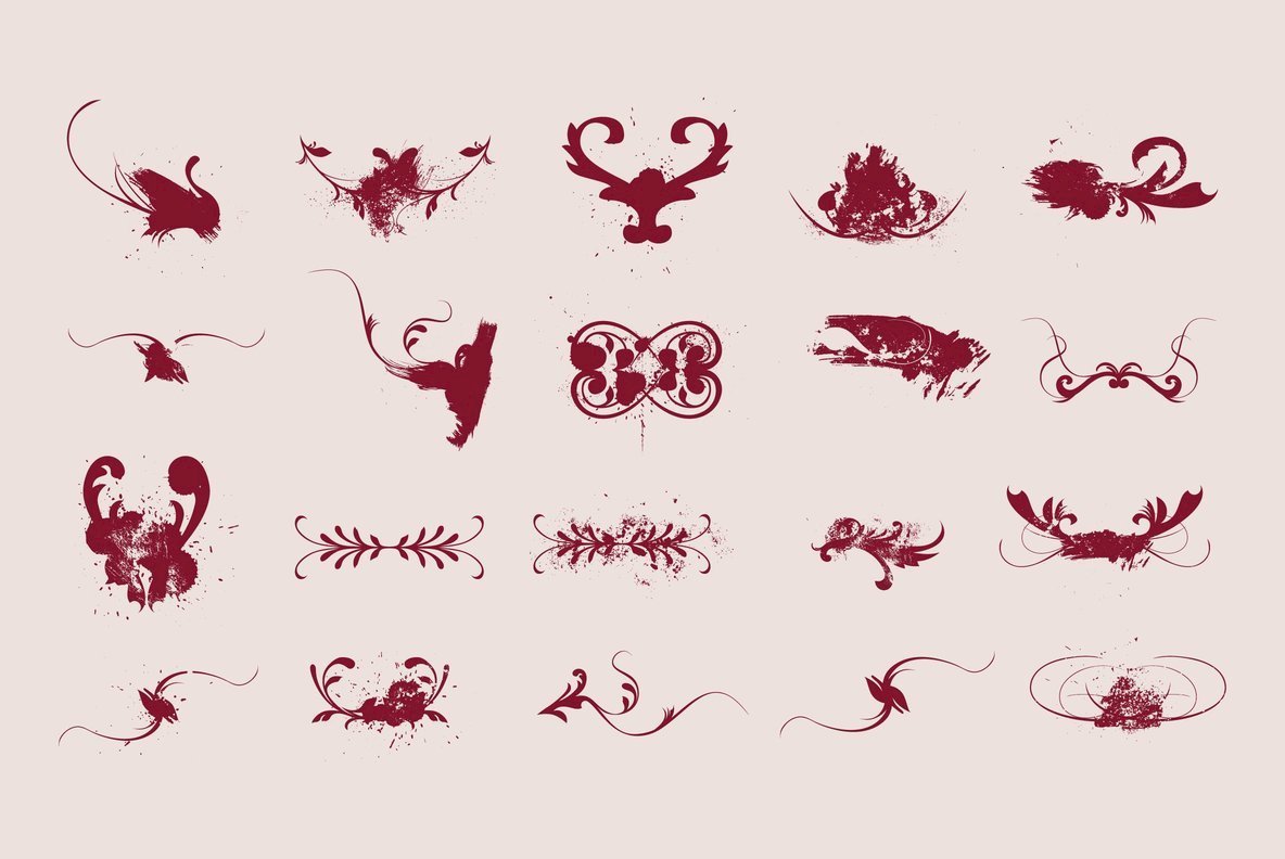 Flourishes 12 Flourishes 12