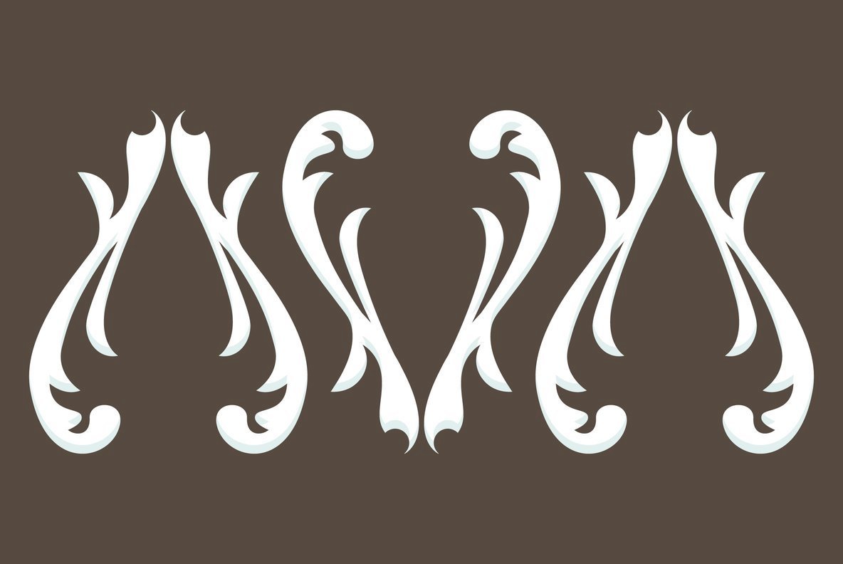 Flourishes 12 Flourishes 12