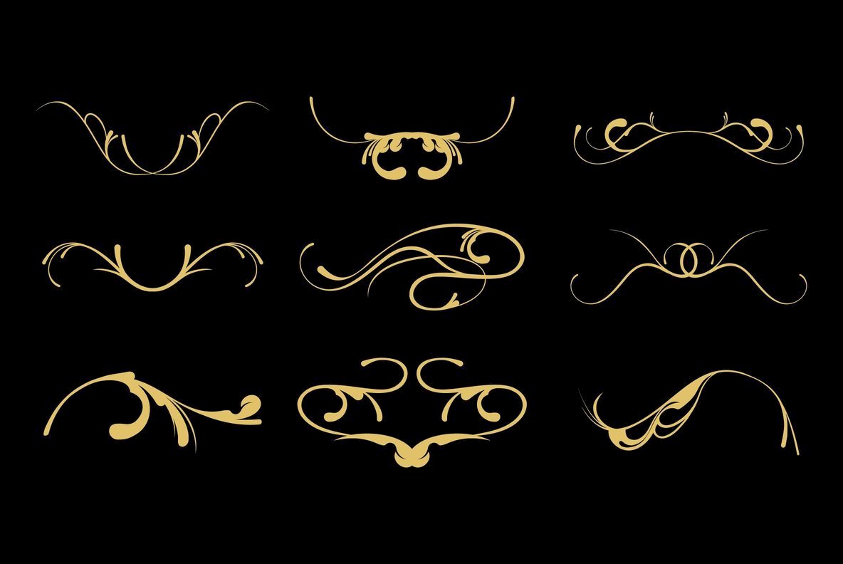 Flourishes 14 Flourishes 14