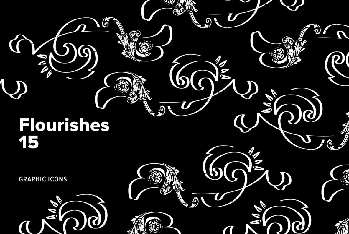 Flourishes 15 Flourishes 15