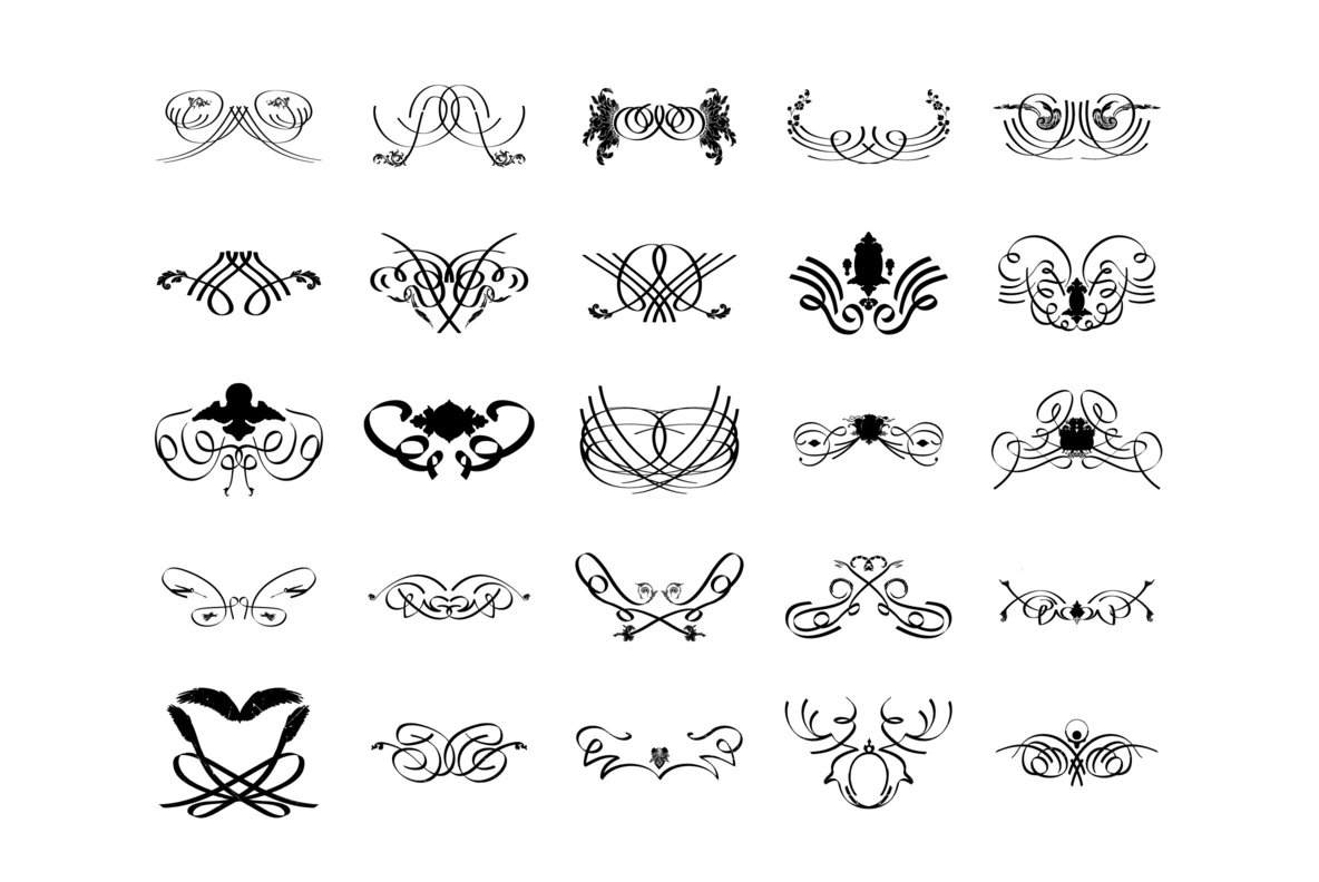 Flourishes 15 Flourishes 15