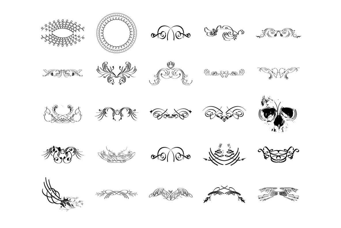 Flourishes 15 Flourishes 15