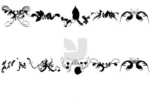 Flourishes 17 Flourishes 17