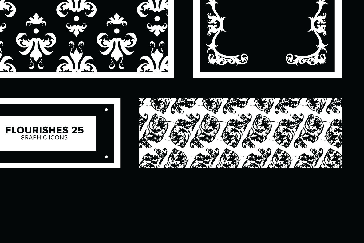 Flourishes 25 Flourishes 25