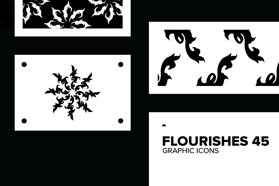 Flourishes 45 Flourishes 45
