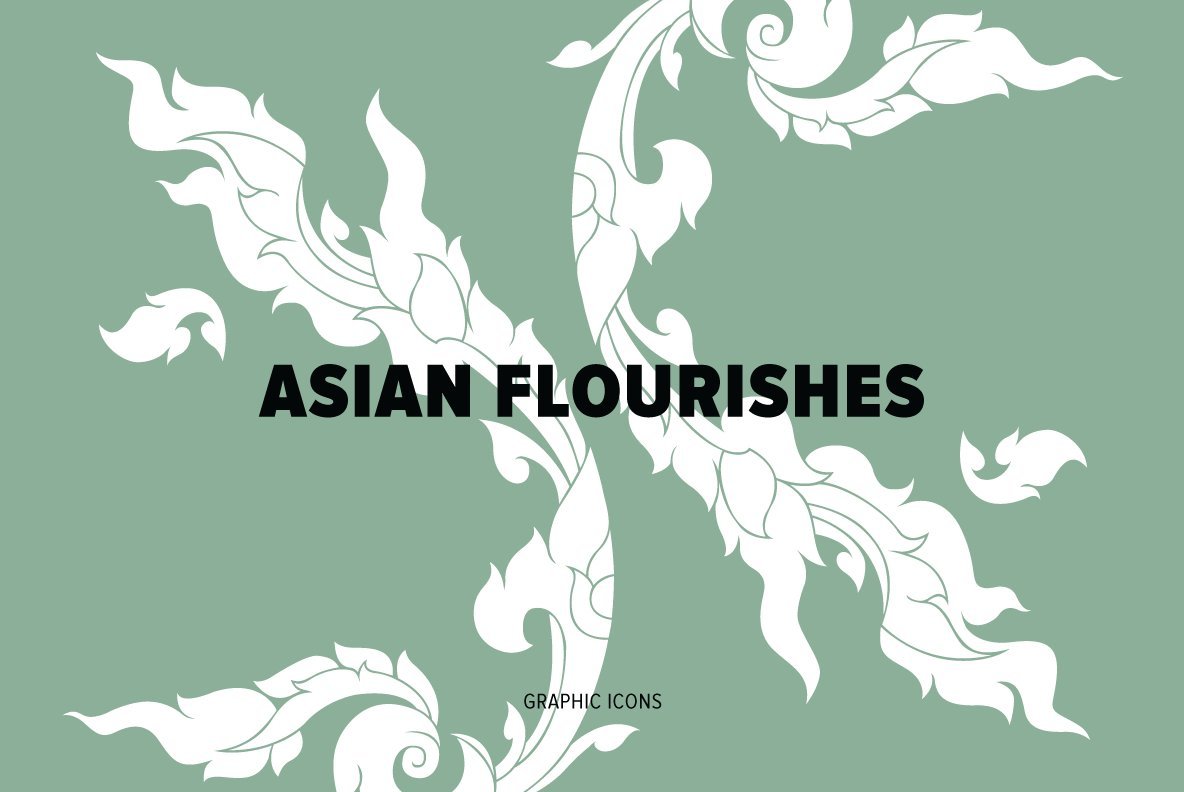 Asian Flourishes Asian Flourishes
