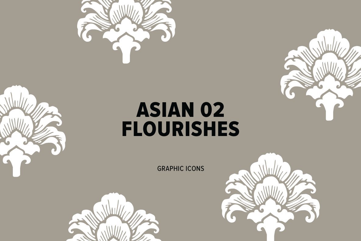 Asian Flourishes 02 Asian Flourishes 02