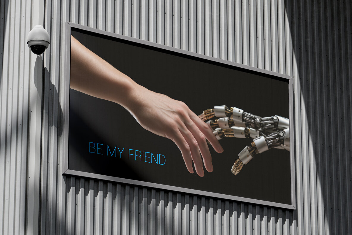 Robot and human handshake 10